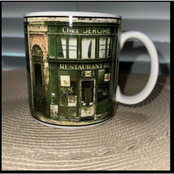 Set Of 2 Ceramic Coffee Mugs With Novelty & Vintage Designs - Picture 9 of 12